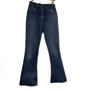 Levi’s Vintage 646 Orange Tab Bell Bottom Bootcut Jeans 31x34 Mens